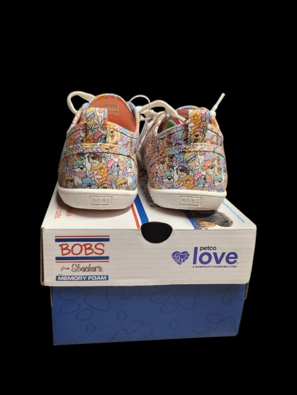 Bobs By Skechers Women's B Cute - Pup Freshness Slip-On Casual Sneakers Size 7.5 - Picture 7 of 11